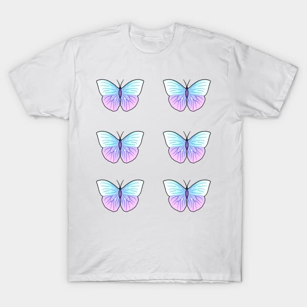 Butterflies 2 T-Shirt by Ivonnii